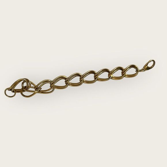 Vintage gold plated chainlink bracelet - Picture 6 of 6